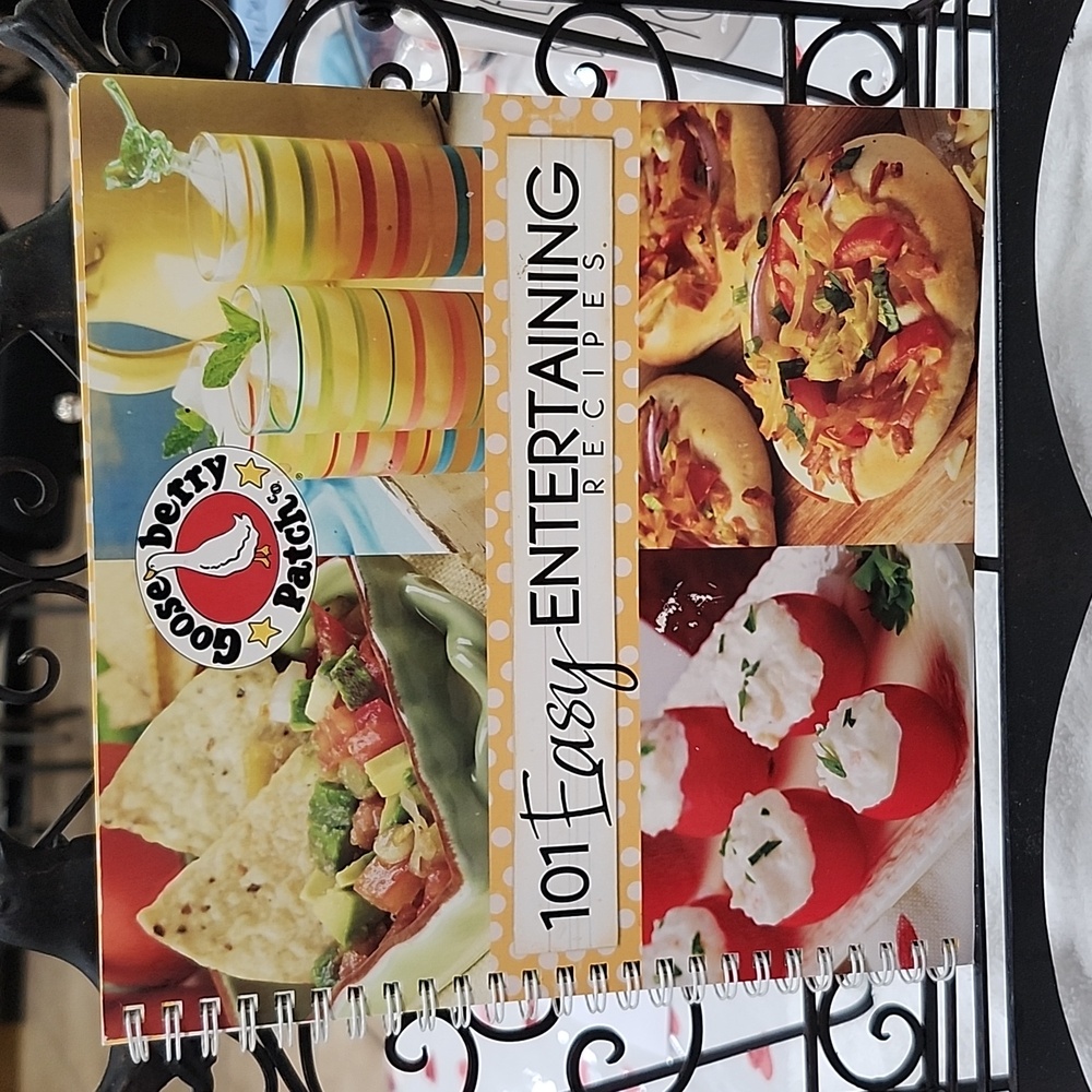 101 EASY ENTERTAINING RECIPES COOKBOOK by GOOSEBERRY PATCH